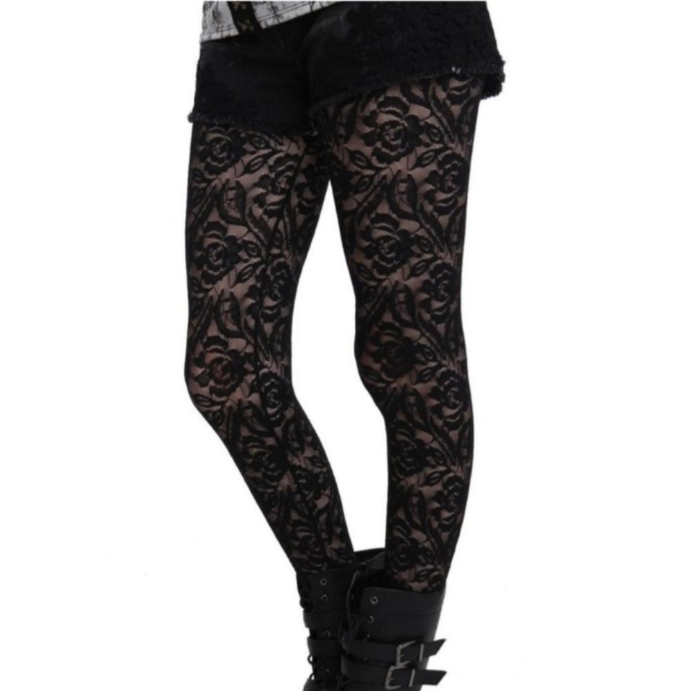 Lace Tights Perfect for Fall 🍂 🍁
